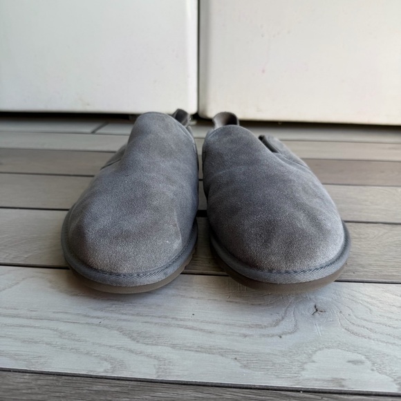 UGG Kenton slippers in a gray suede color (Men’s)